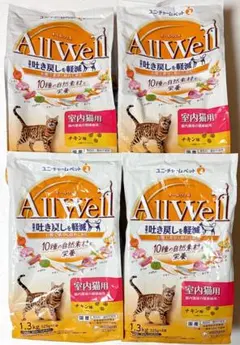 【キャットフード】AllWell10種の自然素材と栄養 室内猫用チキン味 — image 1