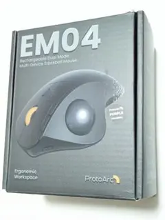 ProtoArc EM04 トラックボールマウス 本体 — image 1
