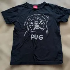 OJICO パグ Tシャツ ブラック 12A — image 1