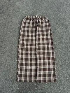 check pajama pants cityboy baggy — image 1