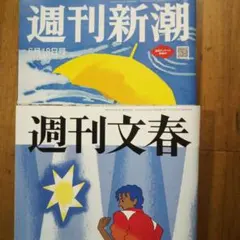 週刊新潮 週刊文春 6月18日号２冊セット — image 1