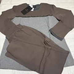 新品ランバンコレクション　パジャマ　ルームウェアM定価15400 — image 1