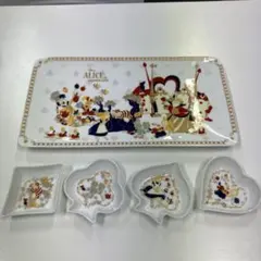 Disney Alice in Wonderland プレートセット — image 1