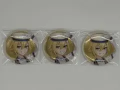 にじさんじビスケット 卯月コウ 缶バッジ 3個セット — image 1