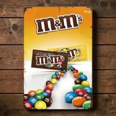 エムアンドエムズ M&M's ブリキ看板 アメリカン雑貨 USA — image 1