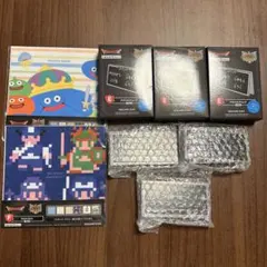 ドラクエくじ　E賞アクリルクリップ3個　F賞マルチクロス2枚 新品 — image 1