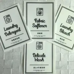 洗濯洗剤と柔軟剤のみ【アイコンW-L】2枚 — image 1