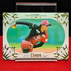 【120シリ】BBM 2025 Crown 上野由岐子 金箔版 — image 1