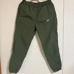 美品　リーボック　Reebok サラッと シャカシャカ　パンツ　カーキ — image 1
