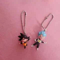 ドラゴンボール キーホルダー 孫悟空 ベジータ 2点セット — image 1