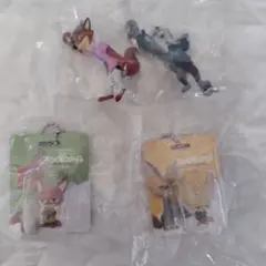 ズートピア ガチャ 4種セット ※バラ売り不可 — image 1