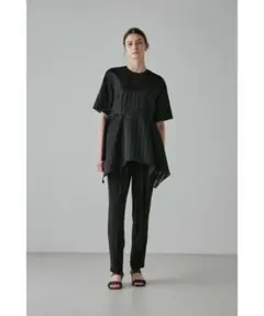 ADORE オーガンザストライプブラウス プルオーバー アドーア — image 1
