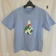 ♥️未使用♥️美品【UNIQLO】S ブルー PEACE FOR ALLТシャツ — image 1