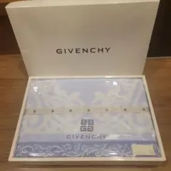 新品 未使用 GIVENCHY 水色 バスタオル ジバンシー 綿100 お風呂 — image 1