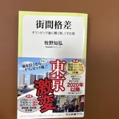 【初夏SALE】街間格差 オリンピック後に輝く街、くすむ街 — image 1