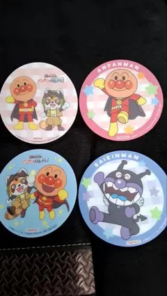 アンパンマンコースター 4枚セット — image 1