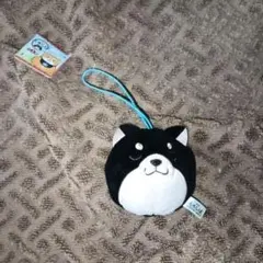 もちしば ぬいぐるみマスコット 黒柴 — image 1