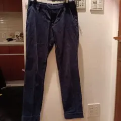 ÉTONNÉ ネイビーコーディロイパンツ — image 1