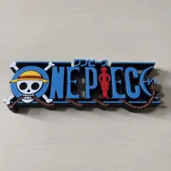 ONE PIECE ロゴフィギュア　立体オブジェ — image 1