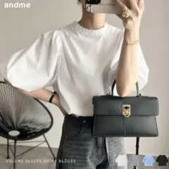 アンドミー 2WAY ボリューム袖 ブラウス andMe 7508 — image 1