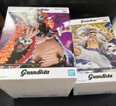 ワンピース Grandista フィギュア 2種セット ルフィ ティーチ — image 1