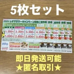 2026 レオマサマーキャンペーン特別ご優待券 5枚セット — image 1