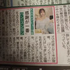 KARA ハン・スンヨン 都内でQVCジャパン主催のトークショーに出席 新聞記事 — image 1