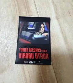 宇多田ヒカル　ステッカー　タワーレコード　タワレコ　TOWER RECORDS — image 1