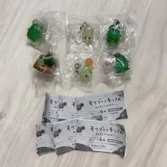モリゾーとキッコロ めじるしアクセサリー 全6種 セット フルコンプ — image 1