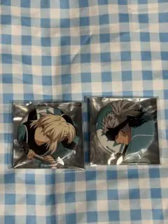 FGO 新選組　誠の旗　沖田　永倉　缶バッジ — image 1