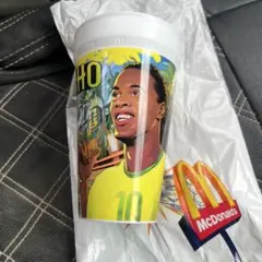 ★新品★マック W杯 コレクタブルカップ ロナウジーニョ — image 1