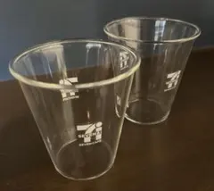 お値下げ不可　セブンカフェ風　非売品　ペアグラス　2個　アイスコーヒー — image 1