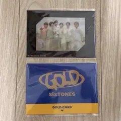 SixTONES GONG/ここに帰ってきて　GOLD 特典 — image 1