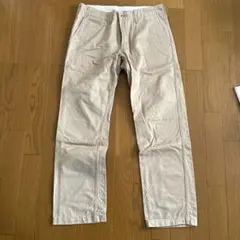 UNIQLO コットンチノパンツ ベージュ 82cm — image 1