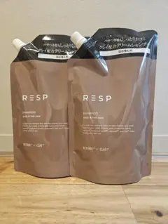 RESP レチスパ クリームシャンプー 詰め替え用 400g 2個セット — image 1