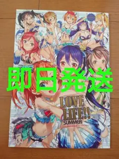 ◇全年齢 希少品 フルカラーイラスト集 ラブライブ Danevan / 水着 — image 1