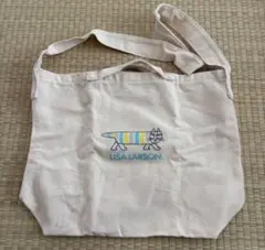 【新品未使用】LISA LARSON ストライプ猫 トートバッグ 2way — image 1