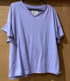 フェリシモ　ラベンダー 3L Tシャツ — image 1