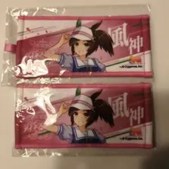 アイネスフウジン 2枚 ウマ娘 7th リアルガチャ ミニ応援タオルキーホルダー — image 1