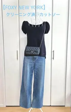 【お客様専用】FOXEY NEWYORK 半袖 トップス 38サイズ — image 1