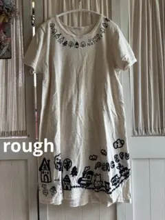 roughラフ 刺繍チュニックワンピースM — image 1