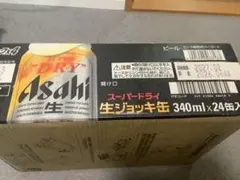 アサヒ スーパードライ 生ジョッキ缶 340ml×24缶入り — image 1