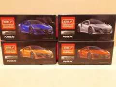 ブレイク ホンダ HONDA NSX プルバックカー ミニカー 4台セット — image 1