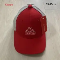 ❗️新品】Kappa キャップ 帽子 53 54 55 キッズ キャップ帽 赤色 — image 1