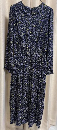 【美品】マジェスティックレゴン 花柄ワンピース — image 1
