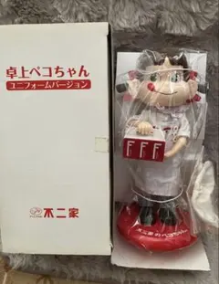 ##不二家 卓上ペコちゃん ユニフォームバージョン 本体２６cm — image 1