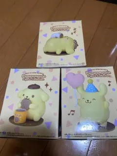 サンリオキャラクターズ ポムポムプリン フィギュアコレクション 3種セット — image 1