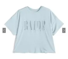 ロゴ刺繍Tシャツ[ru1877] ブルー — image 1