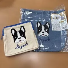 MOCOLE フレンチブルドッグ ポーチ 2点セット — image 1