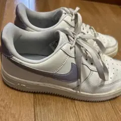 NIKE Air Force 1 ホワイト パープル — image 1
